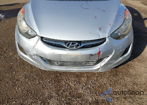 2013 Hyundai Elantra Gls/Limited from USA, damaged, VIN KMHDH4AE4DU493414